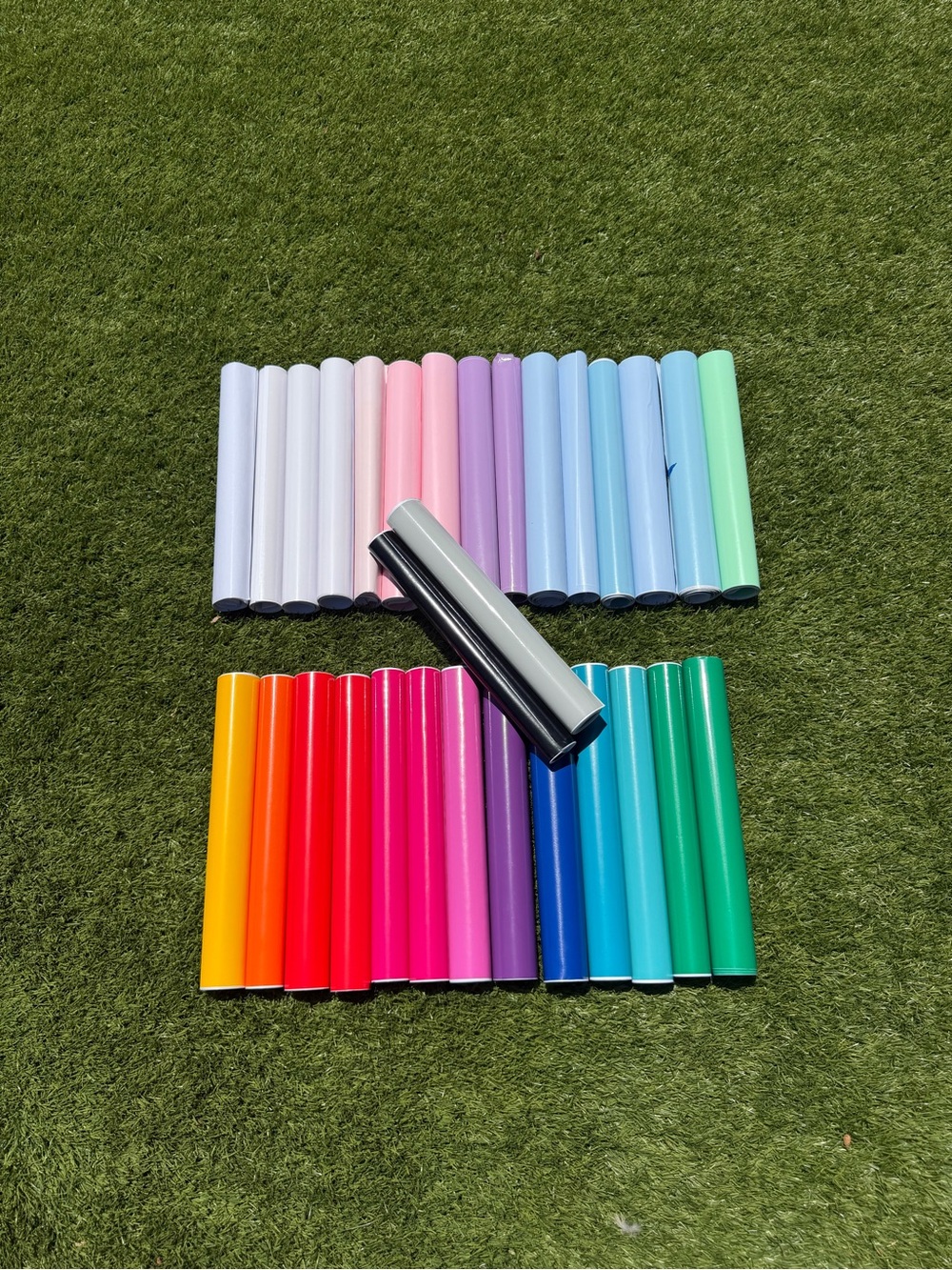 Assorted Pastel and Bright Color Adhesive Vinyl- Multipack